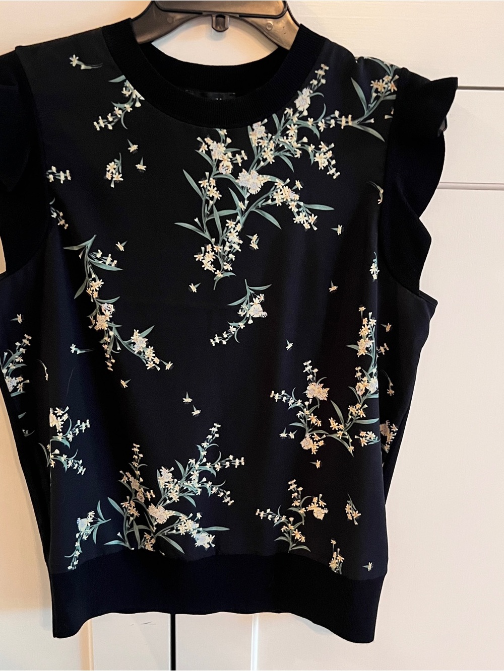 Ted Baker Zaphira floral print top-size 2